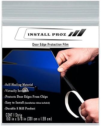 Install Proz * Self-Healing Clear Paint Protection Film Kits (Door Edge Protection Film 150" x 5/8")