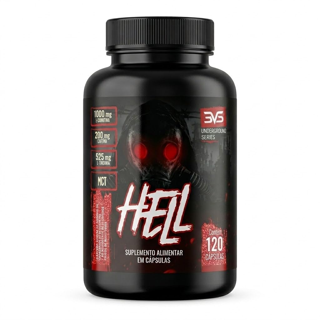 l carnitina é termogenico 3VS Nutrition Termogênico Hell 60 Cápsulas A Combinação Perfeita De 7  Ingredientes Com Cafeína, L-carnitina, L-tirosina, Tcm, Picolinato De Cromo  E Vitaminas