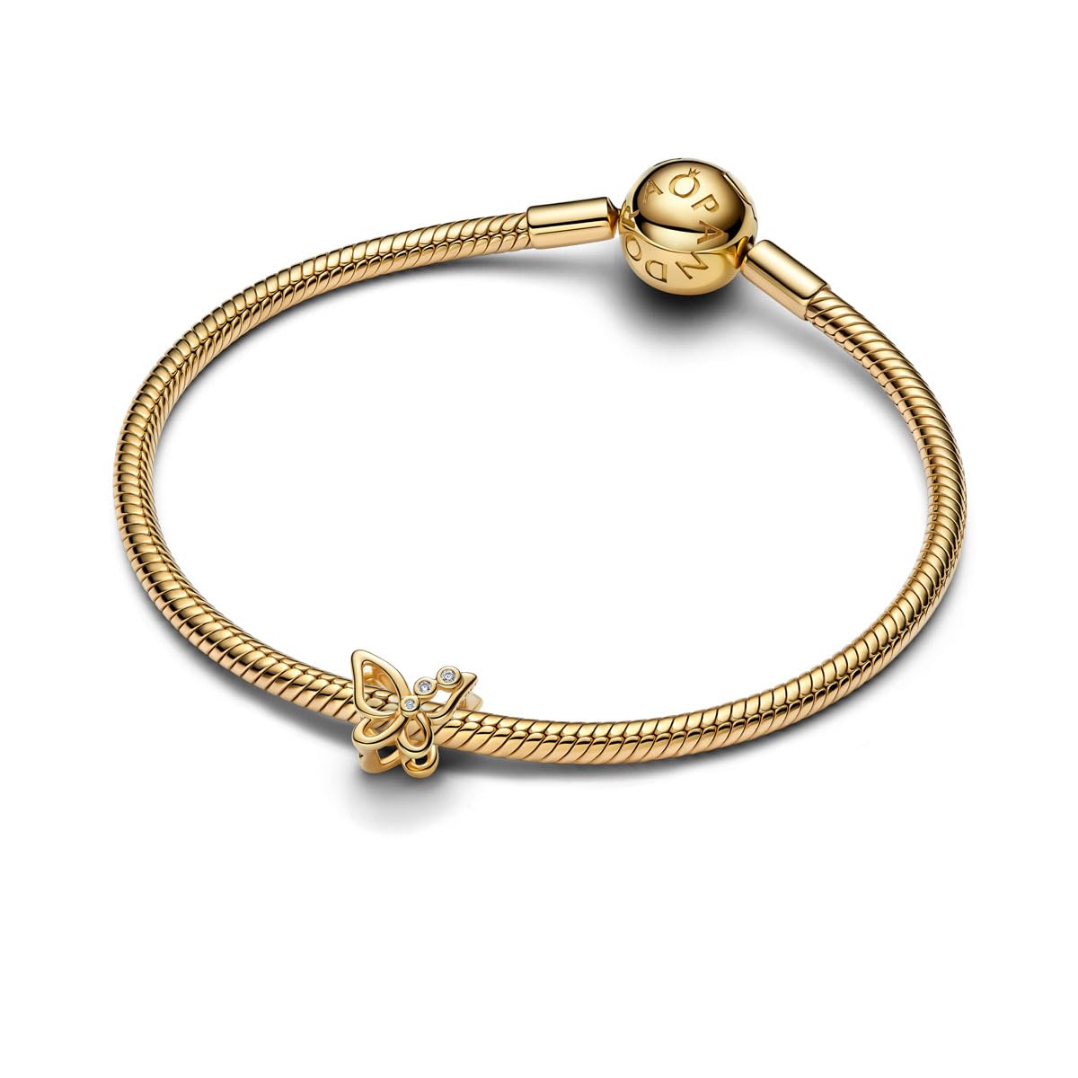 PANDORA Butterfly Openwork Charm 764369C01 Charm Anhänger