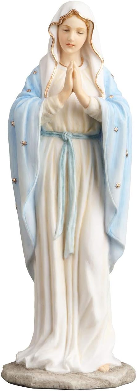 JFSM INC Blessed Virgin Mary Statue Sculpture Figurine