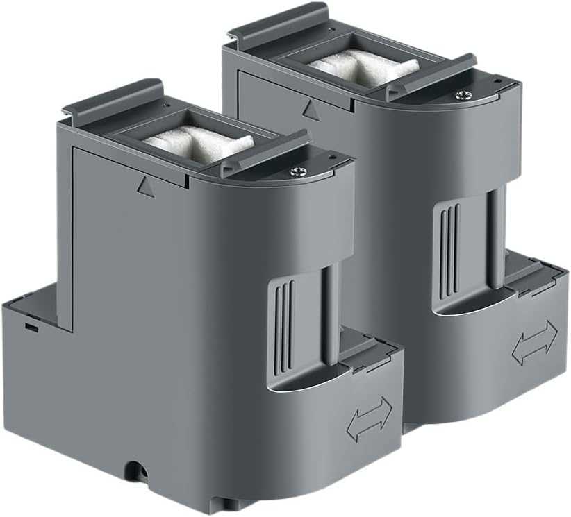 T04D100 Ink Maintenance Box Fit for ET-15000 ET-3750 ET-3760 WF-2860 ET-4760 ET-3850 ET-4850 XP-5100 ET-3710 ET-5150 ET-3830(2PCS)