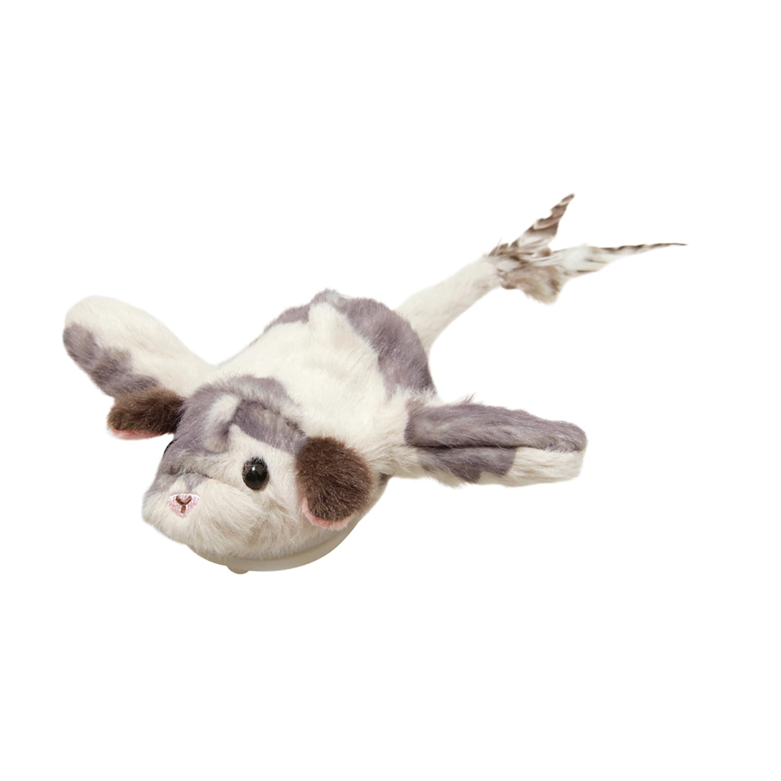 Coinvolgente giocattolo per gatti con ricarica USB e tessuto, D | Giocattolo per gatti ricaricabile tramite USB che trema e scricchiola per un divertimento senza fine, tessuto