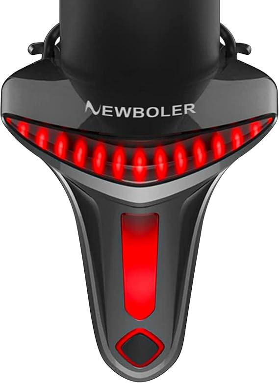 NEWBOLER Smart Bike Tail Light, Brake Sensing Rear Lights