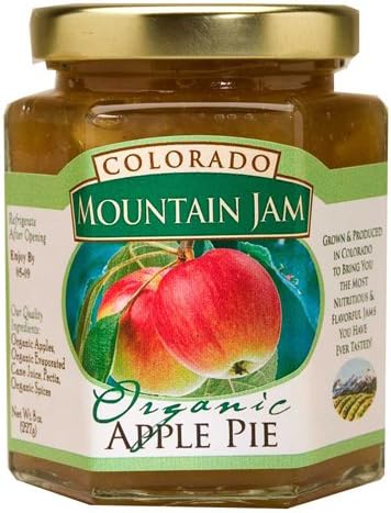 Colorado Mountain Jam Organic Apple Pie - 8 oz