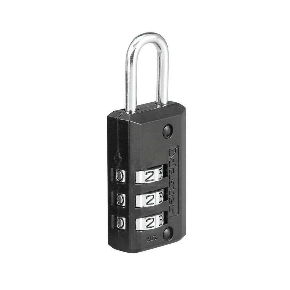 Master Lock 646D Luggage Lock, Set Your Own Combination, Black Finish