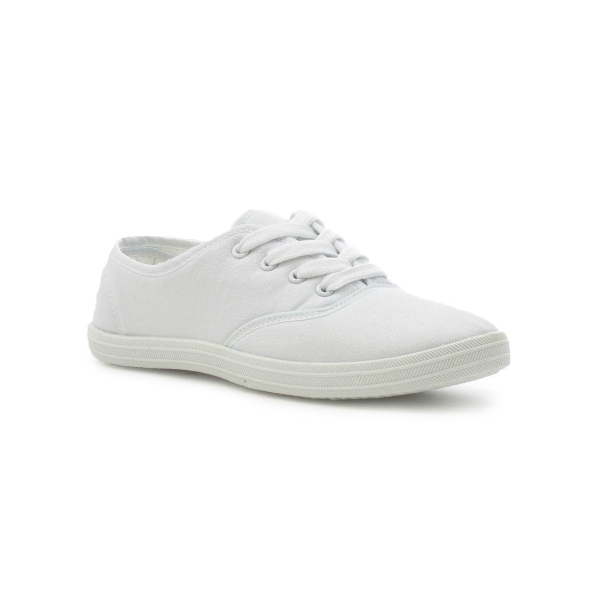 womens white canvas shoes lace up sneakers