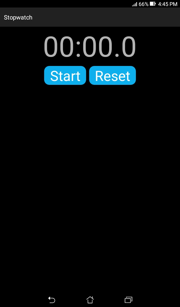 Stopwatch app App on the Amazon Appstore