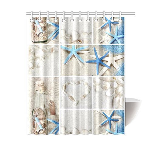 Seashells Starfish Shower Curtain The Best Amazon Price In
