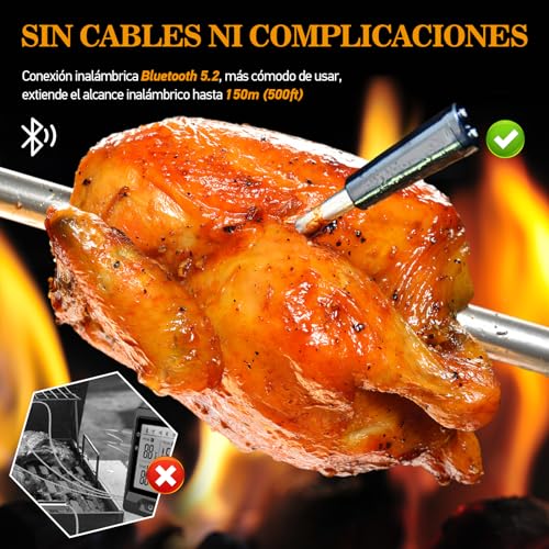 Mejores precios y opiniones de Termómetro inalámbrico digital disponible en línea para comprar. 15 Imagen adicional