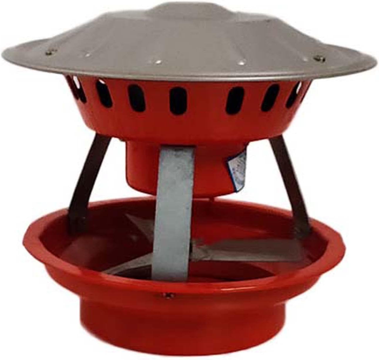 GYEQXKT Chimney Cowl Cap Smoke Extractor Blower, 40W Electric Ventilation for Fireplace Flue Exhaust