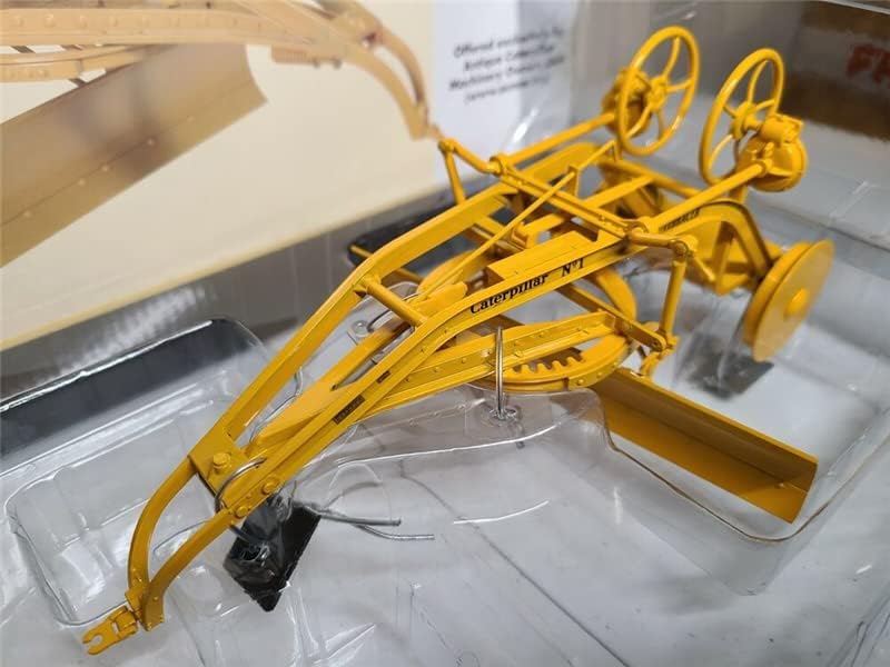 Miniatura 3 de Reparto de especificaciones para Caterpillar Nº 1 Terracer Grader - Amarillo Edición Limitada 1/16 DIECAST Camión Pre-Construido Modelo