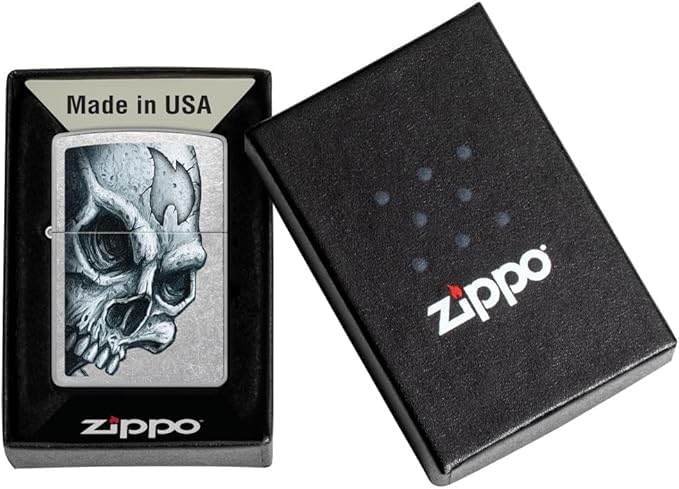 Zippo Encendedor Personalizado con Grabado y Diseño Calavera miniatura 5