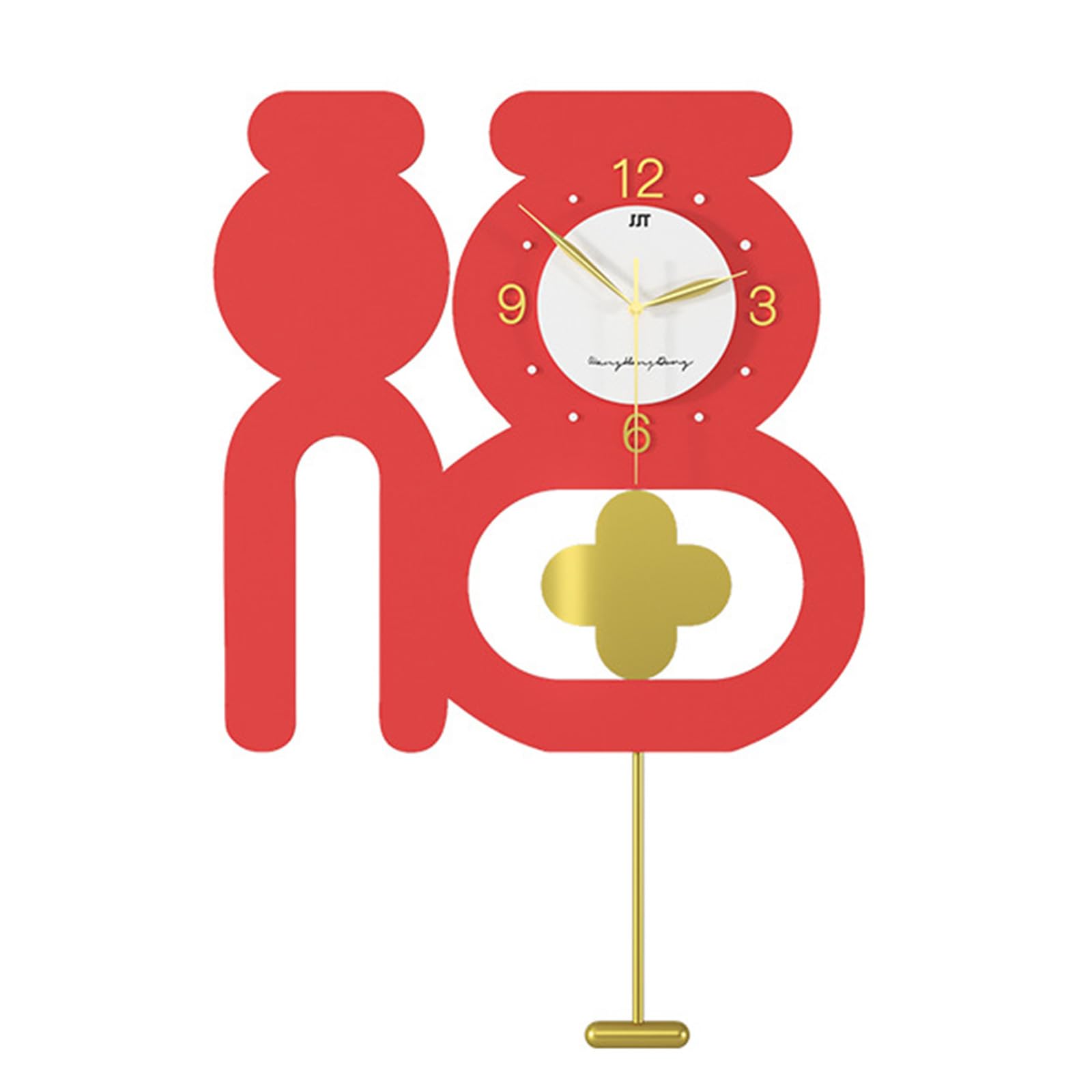 Horloge murale de salon moderne au-dessus du canapé pour une décoration zen