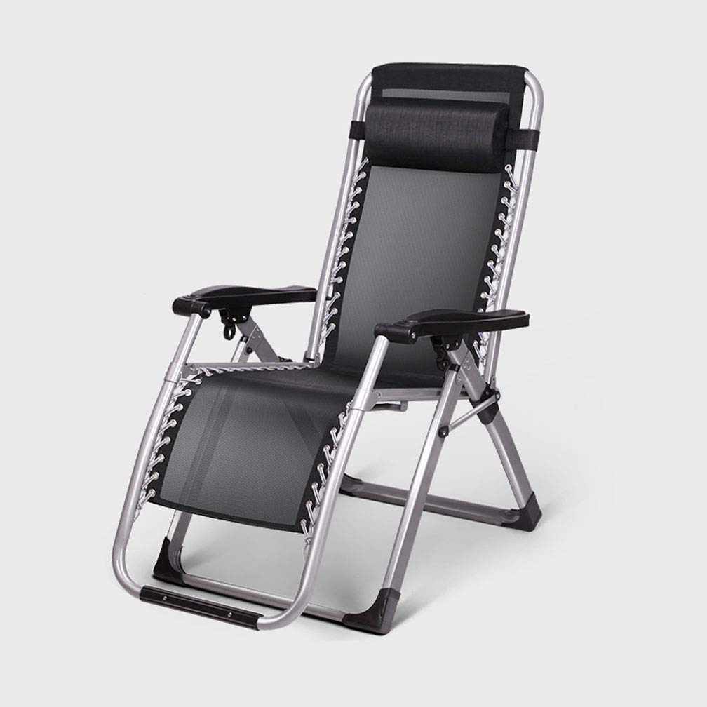 Chaise longue pliante à gravité zéro Liosoist pour jardin et terrasse