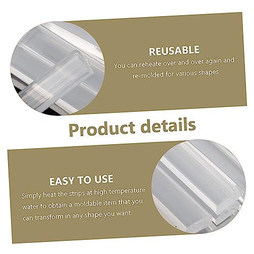 HAPINARY 1bag DIY Moldable Thermoplastic Pellets Reusable Polymorphs for Crafts Repairs and Cosplay Accessories Versatile Thermoplastic Beads for Creative Projects and Artistic Use - Thumbnail 5