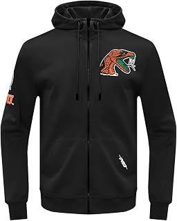Mens College Classic Chenille Full Zip Hoodie