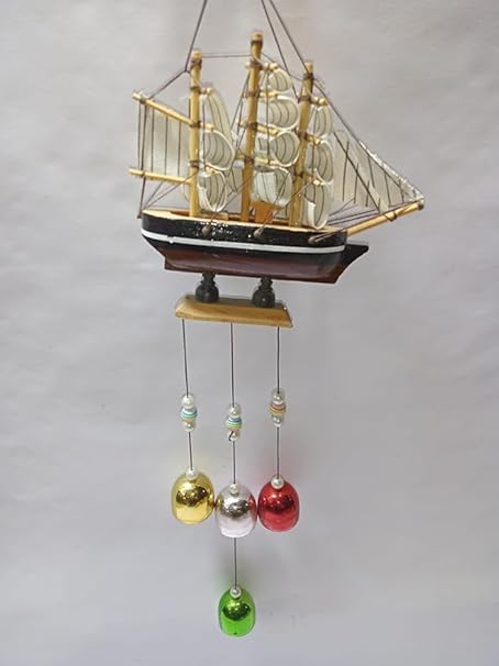 Boho Dream Catcher Kids Room Decor Wall Hanging,Wind Chime Feather Wall Hanging Macrame Hand Made Wall Hanging (Windchime)