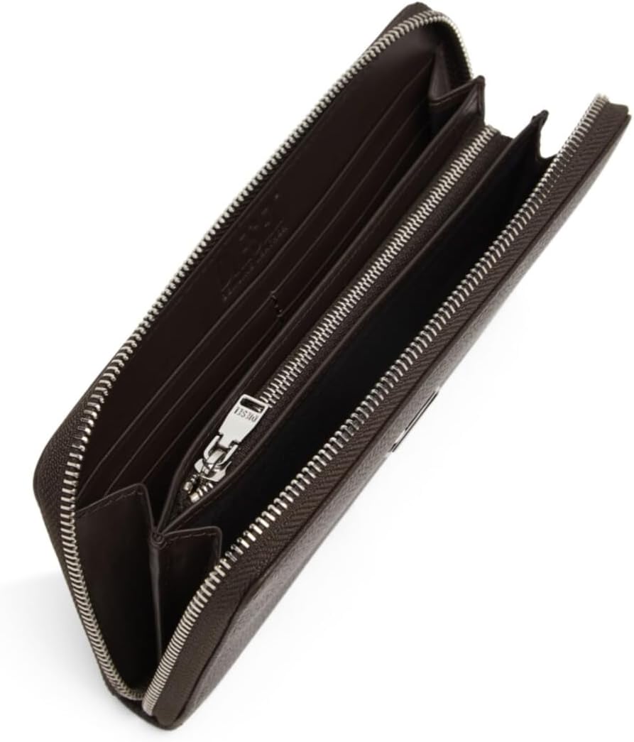 DIESEL ディーゼル 長財布 Dロゴ X09015P0685 ブラック GARNET｜メンズ｜ジップウォレット｜Continental Zip L｜ブラック