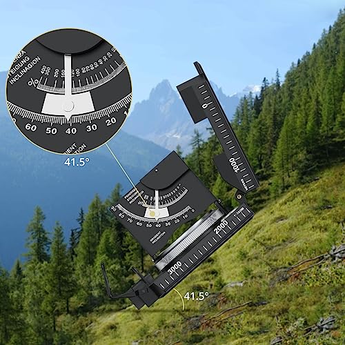 Anbte Kompass Militär mit Klinometer Professioneller Marschkompass IP65 Compass mit Tragetasche Wasserdicht Navigation Compass für Jagd Camping Wandern Outdoor-Aktivitäten – Bild 3