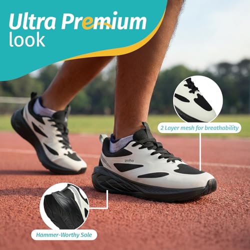 Image of YOHO Tempo Sports Shoes for Men | Stylish & Lightweight Sneaker for Man /Boys | Casual Shoe for Walking, Running, Gym & Everyday Use - 906