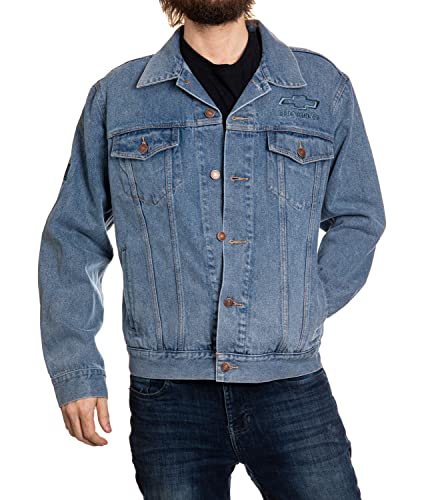 Image of Calhoun Officially Licensed General Motors Denim Jean Jacket