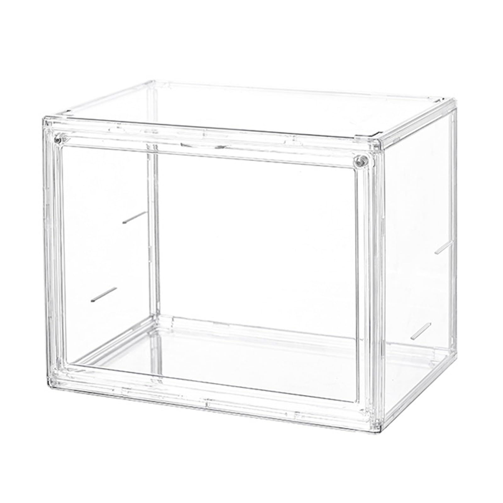 Large Clear Storage Box for Collectible Models and Toy Dustproof Clear Organizers Shelf Durability Simple Installation Dustproof Showcases Box for Anime Figures