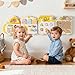 ROBUD Activity Wall Busy Board, Spring Train Montessori Busy Board, 12-in-1 Wooden Sensory Wall Panel, Montessori Sensory Wall Panel for Boys & Girls, Ideal for Toddler Playroom Nursery Classroom
