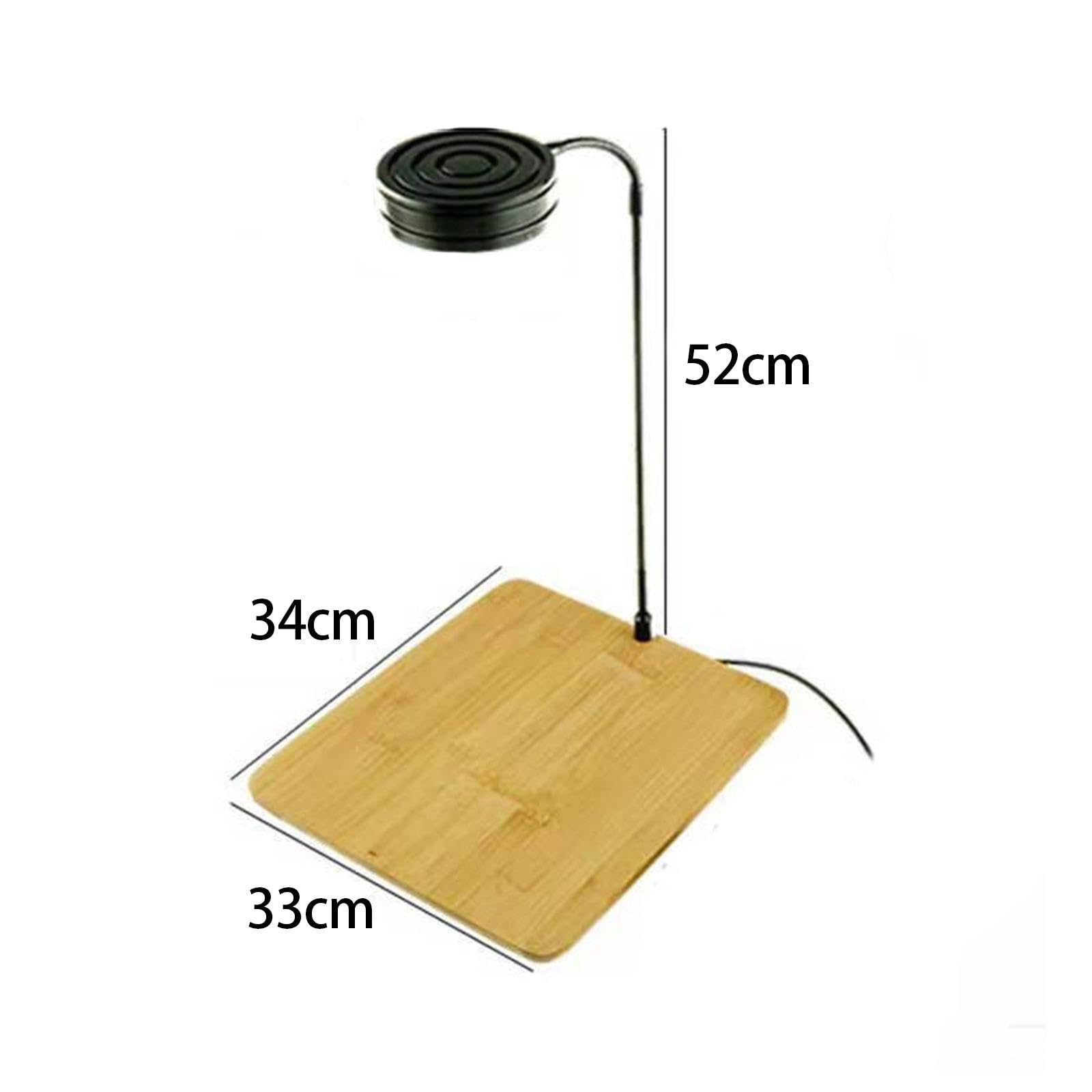 F Fityle Lumière LED d'aquarium avec Panneau, Lampe de Plante d'aquarium alimentée par USB portative Polyvalente pour l'approvisionnement en Croissance de, 9w
