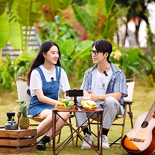 Image of Godox MoveLink Mini LT 2-Person Wireless Microphone System for Cameras & iOS Devices (Classic Black)