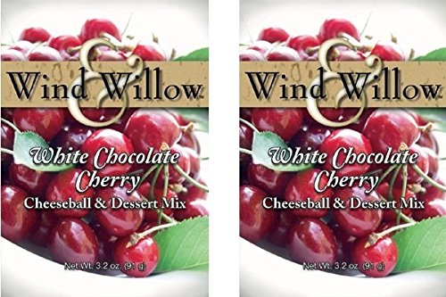 Wind & Willow Sweet Cheeseball and Dessert Mix - 3.5 Oz. (2-pack) (White Chocolate Cherry)