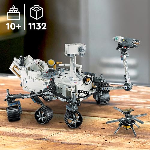 Image of LEGO Technic NASA Mars Rover Perseverance 42158 Building Toy Set (1,132 Pieces),Multicolor