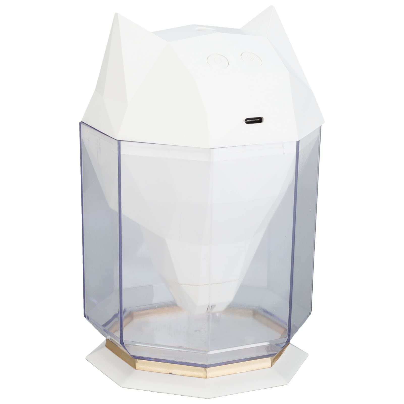 Umidificatore Mtlavishness Diffusore d'acqua elettrico separato da tavolo di grande capacità per l'home office (Bianca)