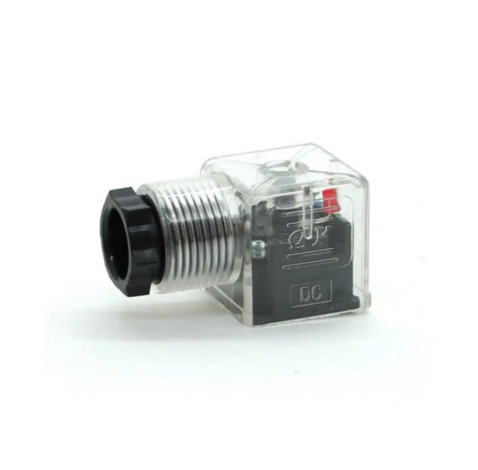 CXFCIHFT Solenoid valve connector,DIN43650 solenoid coil connector for valve solenoid coil(2",DC)