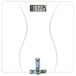 Scale for Body Weight, Digital Bathroom Scale, Weight Scales for People,Body Scale,White,Max:400LB/180KG,2 Weighing Units: LB/KG