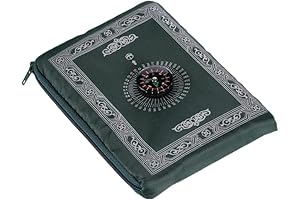 One-Piece Travel Prayer Mat with Compass: Embrace Convenience and Direction in Your Journey
