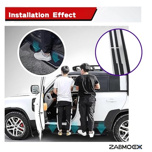 2PCS Estribos Laterales para Toyota Highlander 2020-2025 miniatura 6