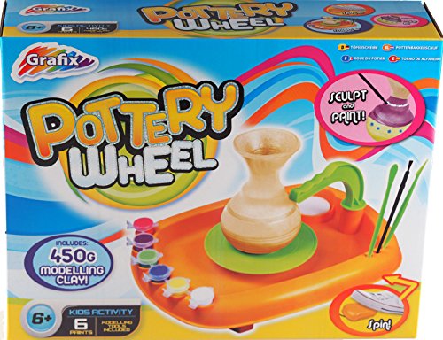 Grafix pour Enfants Potiers Roue - Faite Votre Propre Argile Poterie Ornements! Art Jouet