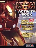 Iron Man Activity Book 1601394357 Book Cover