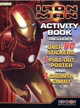 Paperback Iron Man Activity Book