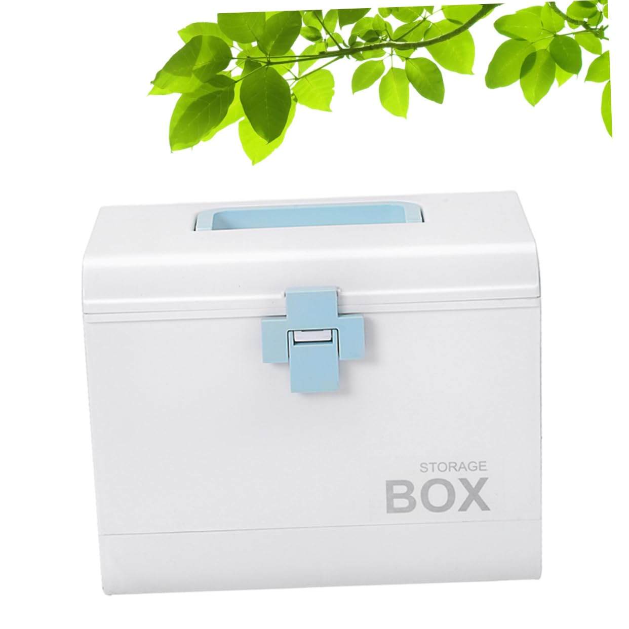 FRCOLOR Valigetta Per Medicinali Di Famiglia Scatola Per Medicinali Leggera Con Organizer Contenitore Per Medicinali Portatile Con Coperchio