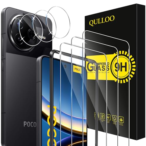 Pellicola Protettiva Per Fotocamera Xiaomi POCO F7 Pro 5G – Vetro Temperato 9H, HD, 3 Pezzi - 6