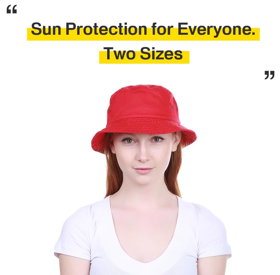 Image of KBETHOS 100% Cotton Washed Bucket Hat