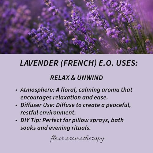 Aceite esencial de lavanda francesa 10 ml puro miniatura 3