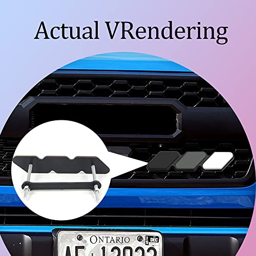 Image of Grille Decor Badge, Tri-Color Grille Insert Trims