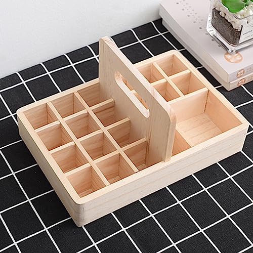 Scatola Portaoggetti per Oli Essenziali in Legno