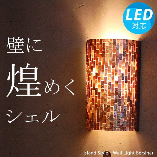 Amazon.co.jp : アイランドスタイル「LED付属」ウォールライト