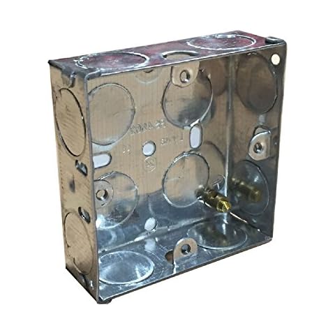 Lyvia Single Metal Flush Mounted Pattress Box Cover