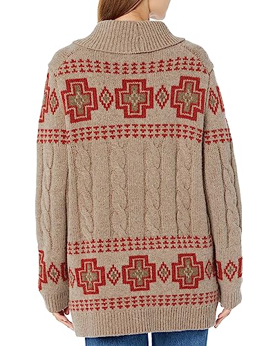Image of Pendleton Women's Lambswool Cable Cardigan