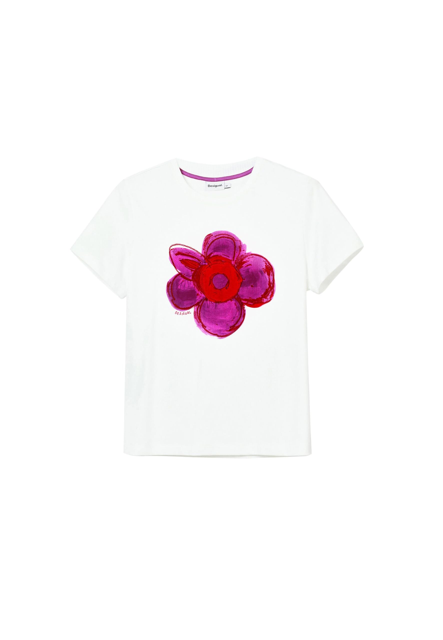 Desigual TS_MICKEYDRAWING, 1000 Blanco, L, Blanco, L
