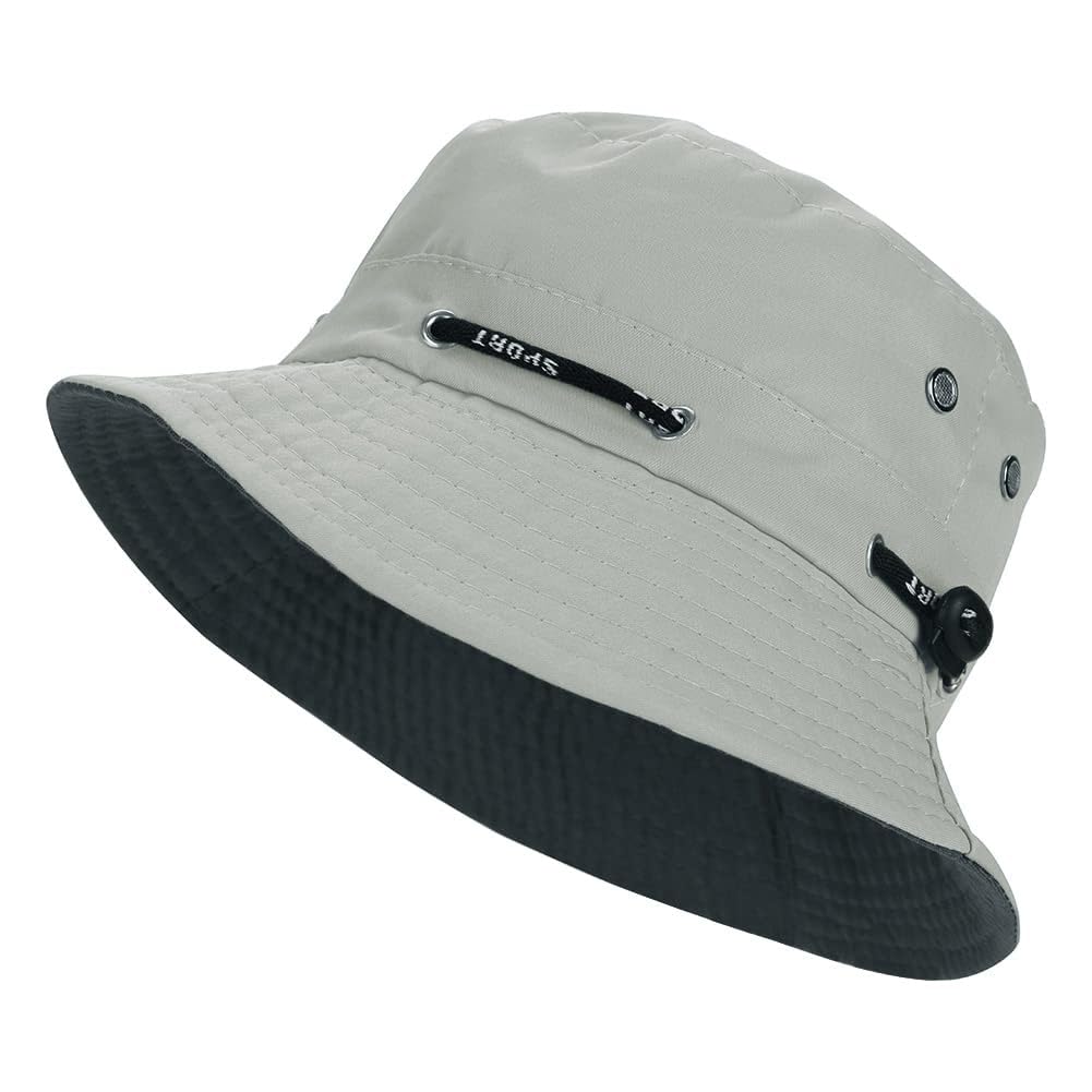 ITODA Bucket Cap Wide Brim Sun Hat UPF50+ Summer Beach Hat Women Men Fishing Hats Sunbonnet Foldable Glacier Cap Lightweight Outdoor Sun Protection Hats for Fishing Hiking Traveling Vocation